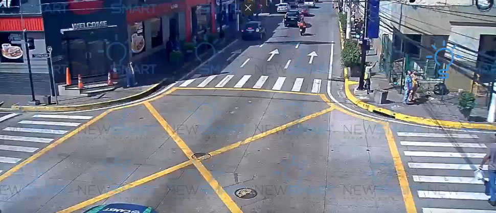 Así quedó captado en cámaras el sismo de esta mañana