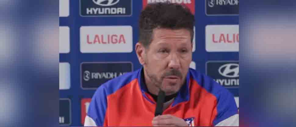 Simeone dijo «que no le sorprende» el episodio que pasó en el Real Madrid- Celta