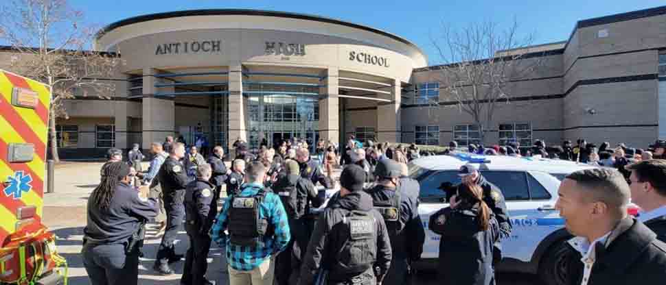 EEUU:  tiroteo en escuela de Nashville deja una estudiante sin vida y 2 lesionados