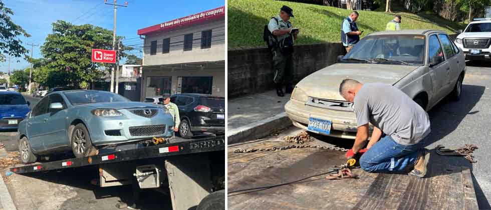 Directo a Changallo: Reritan vehículos abandonados en la calle