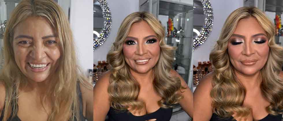 «Parece otra»: El antes y después de Yanira Berrios tras ser maquillada por un profesional