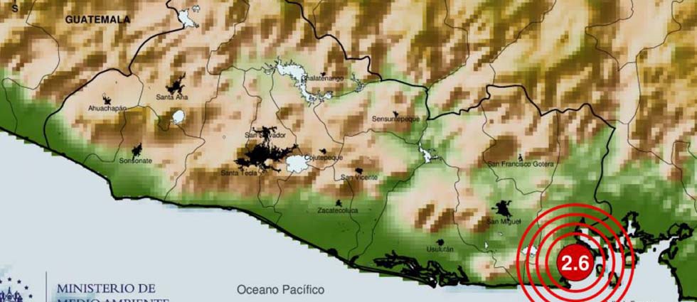 Superficial sismo sacude parte del país este viernes