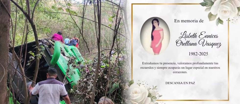 Fallece segunda víctima de siniestro de autobús de la Ruta 301 en San Vicente