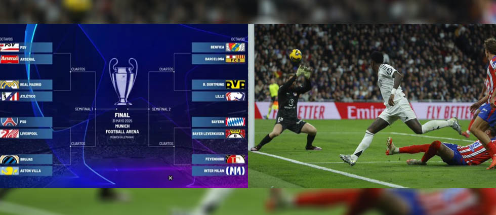 Quedan listos los octavos de Champions: hay derbi español y el Barcelona enfrentará al Benfica