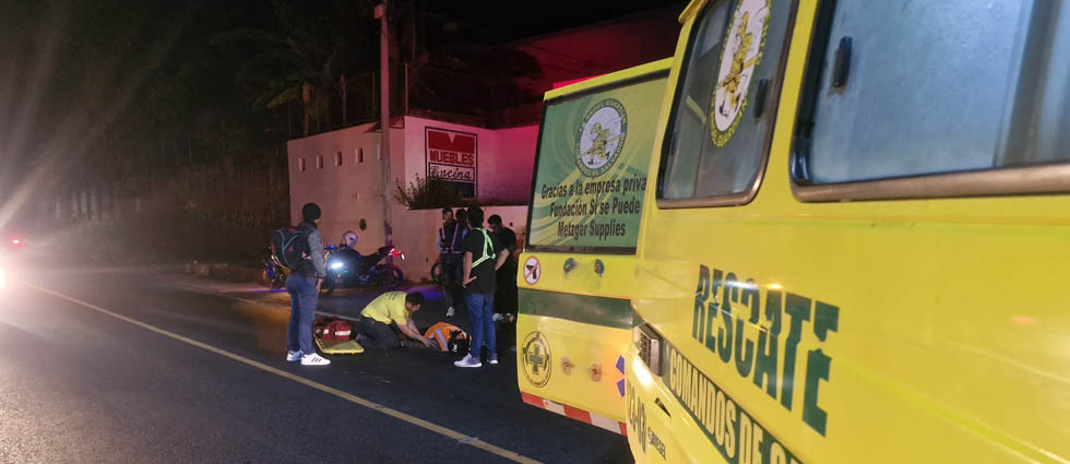 Fuerte accidente deja un lesionado en La Libertad