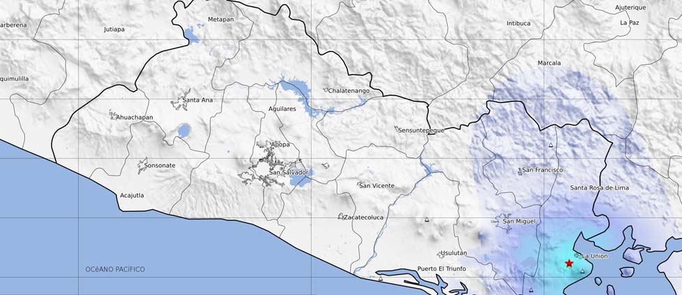 MARN reporta nuevamente el «inicio de actividad sísmica en Conchagua»