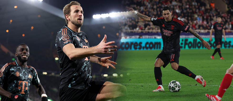 Así quedan los partidos de ida de los playoffs de Champions y ya se van perfilando los clasificados a octavos