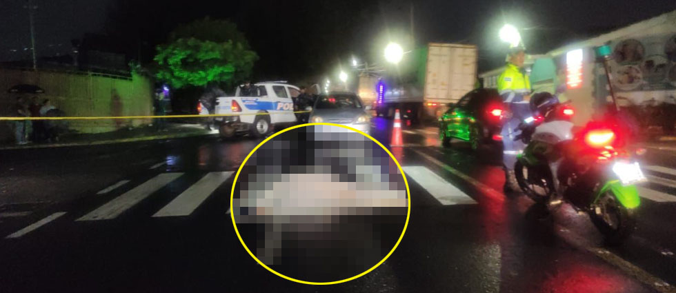 Peatón pierde la vida tras ser arrollado en popular calle de San Salvador