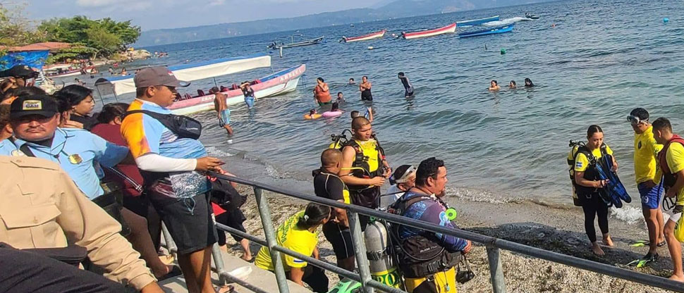 Reportan una persona ahogada en lago de Ilopango