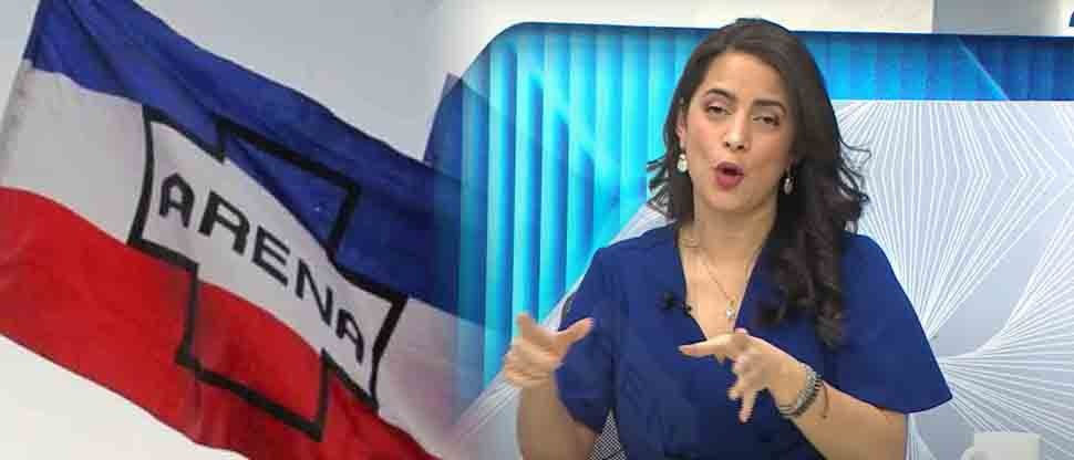 Claudia Ortiz resta importancia a pleito en ARENA y lo tilda de “show sin trascendencia” 