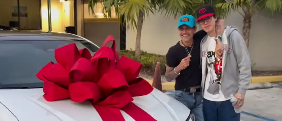 Este es el primer carro que Marc Anthony le regaló a su hijo con Dayanara Torres