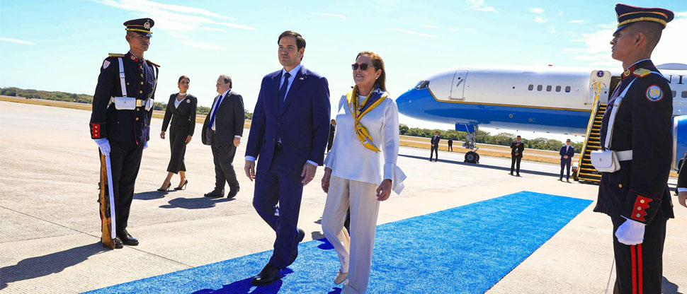 Secretario de Estado Marco Rubio ya se encuentra en El Salvador