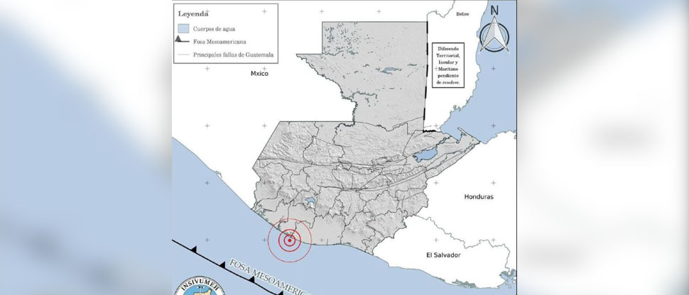 Sismo de magnitud 5.5 sacude Guatemala esta madrugada y provoca daños en hospital