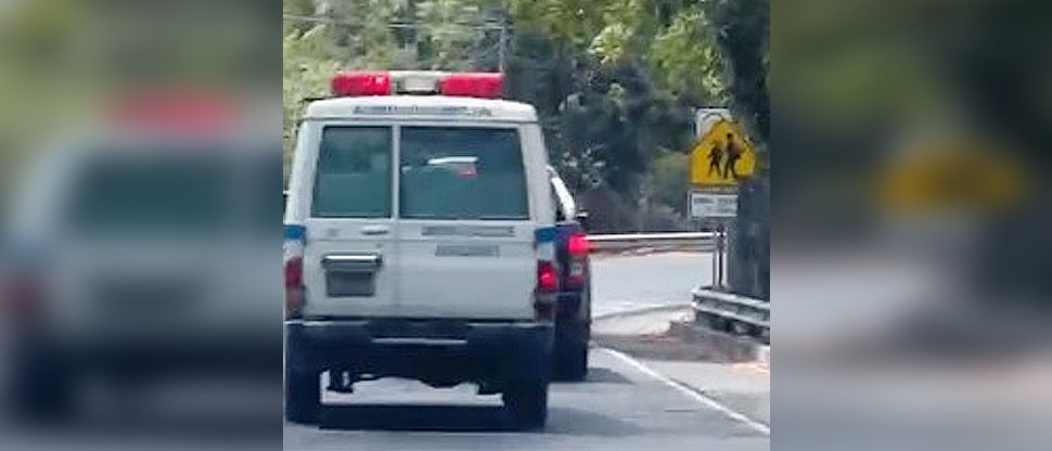 Captan a conductor que impide paso a ambulancia que cubría emergencia