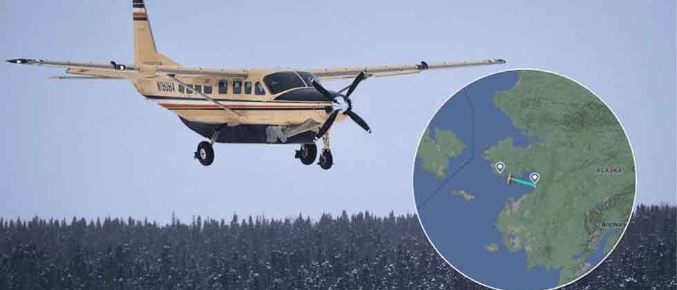 Avión con 10 personas desaparece en Alaska