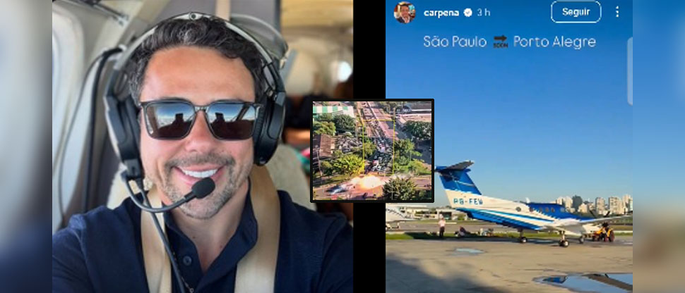 Piloto subió video en redes sociales minutos antes de morir al estrellarse avioneta en Brasil