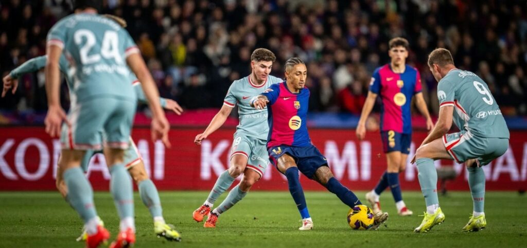 El Atlético frena la alegría del Barcelona al empatarle al último minuto