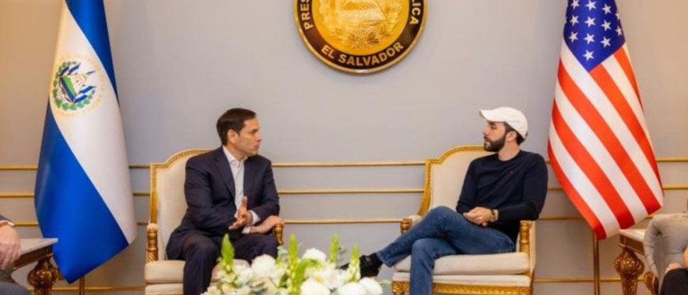 Esta es la agenda del secretario de Estado de los Estados Unidos en su visita a El Salvador