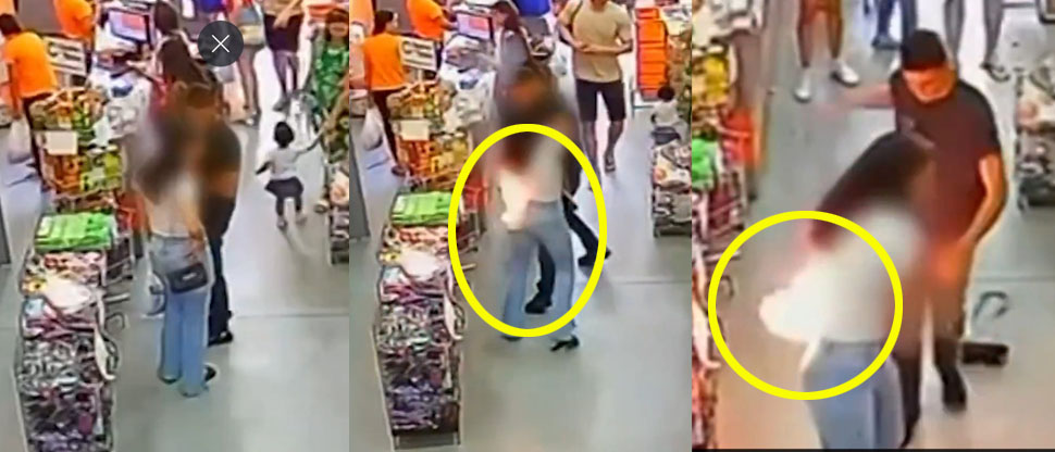 Momentos de angustia vivió una mujer tras explotarle su celular en el bolsillo trasero de su pantalón