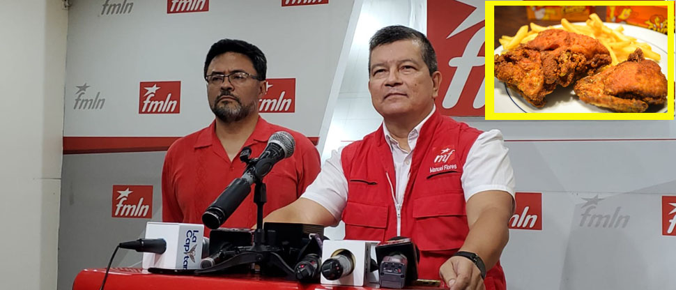 Manuel el “Chino” Flores se molestó y dice que ya no comerá Pollo Campero