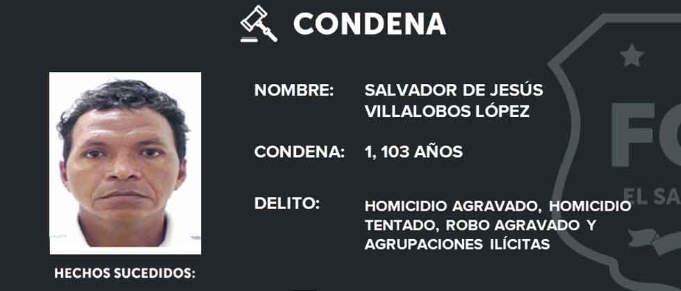 Más de mil años de cárcel para sujeto miembro de un grupo de exterminio