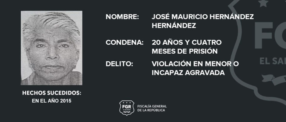 Hombre pasará más de 20 años tras las rejas por abusar de una menor de edad