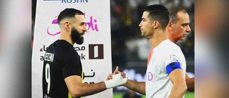 Cristiano volvió a dar pena y Benzema saborea el título Arabia Saudita