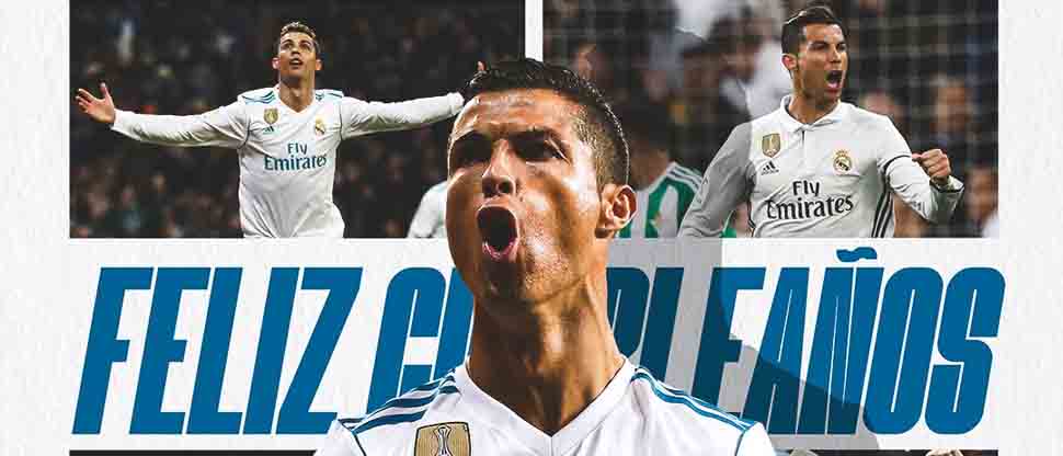 Querido Cristiano: así lo felicitó el Real Madrid por llegar a los 40 años