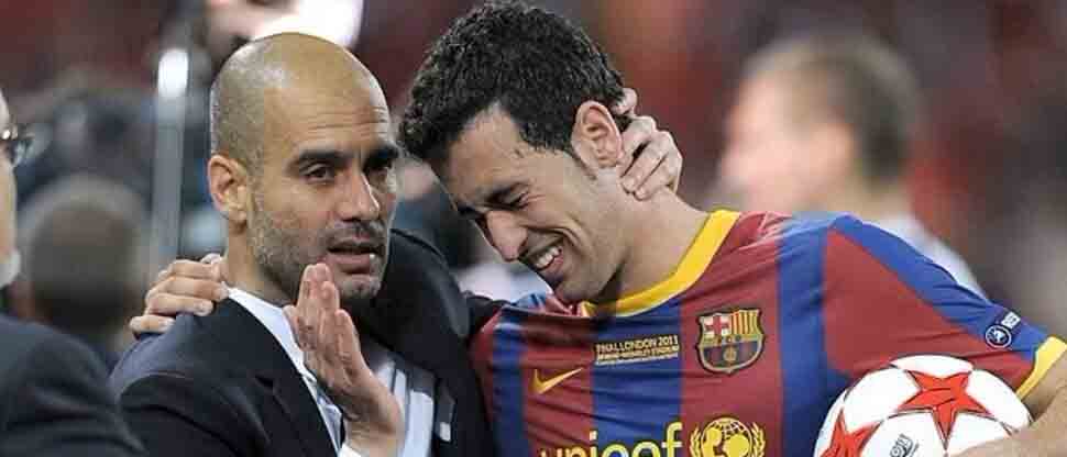 Guardiola buscó a Busquets para que fichara al City él pero lo rechazó