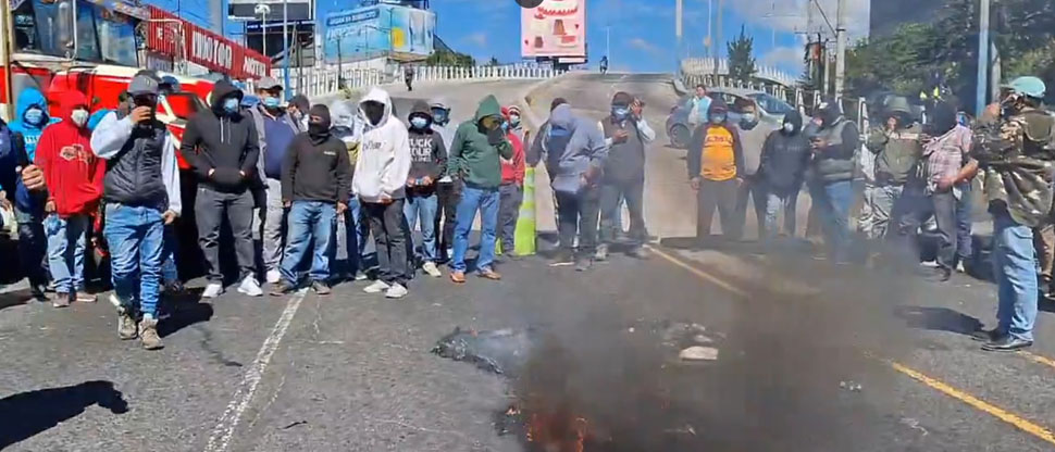 GUATEMALA: Motoristas del transporte público protestan por falta de seguridad en sus calles