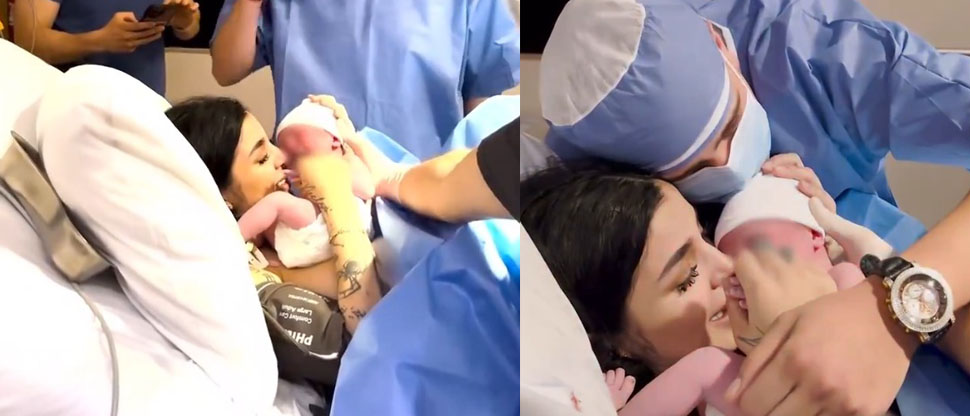 Karely Ruiz se estrena como mamá al dar a luz a su hija Madisson