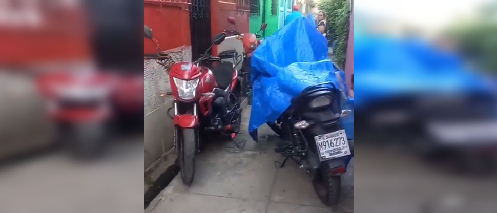 Denuncian a dos motociclistas que “se creen dueños” de una colonia de Apopa