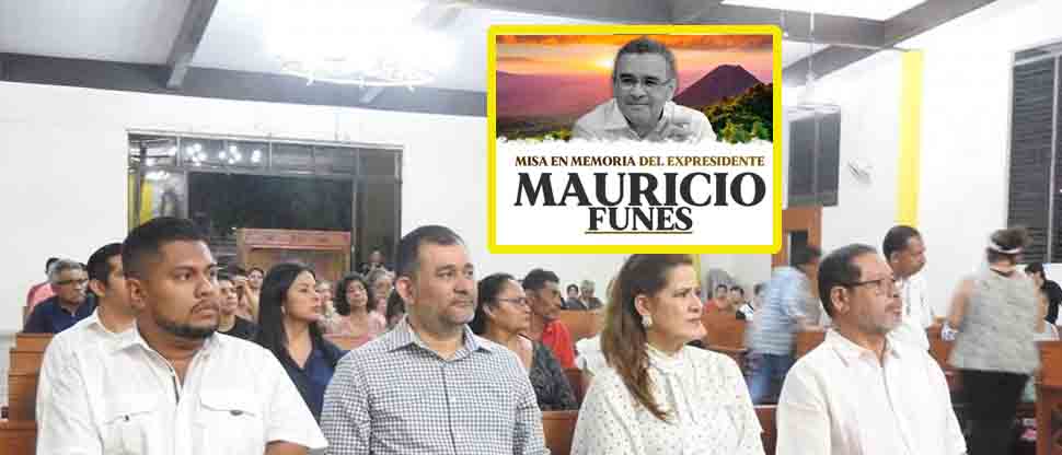 FMLN realiza misa en memoria de Mauricio Funes este sábado