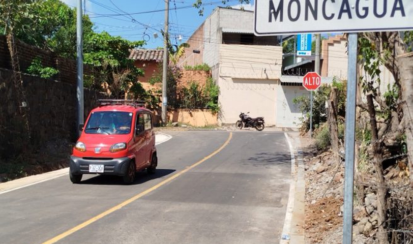 DOM habilita nueva calle entre Quelepa y Moncagua en San Miguel