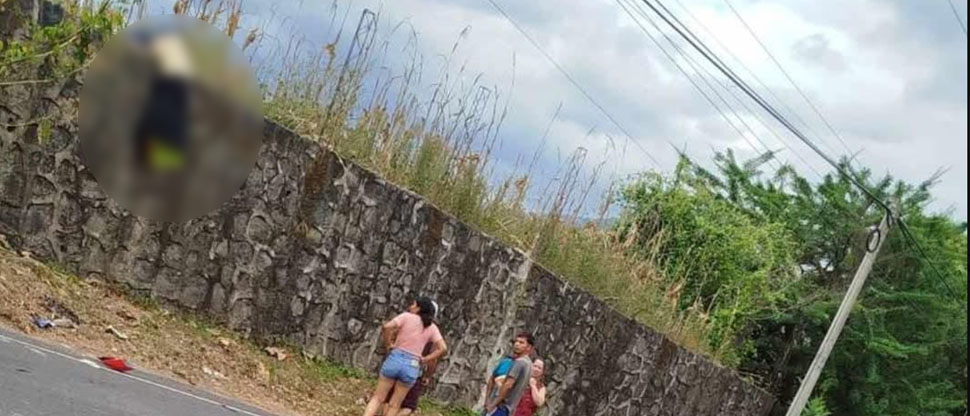 Motociclista fallece tras fuerte accidente en Metapán