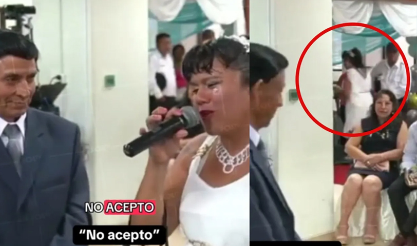 “¡No acepto!”: La verdadera razón por la que una novia escapó de su boda