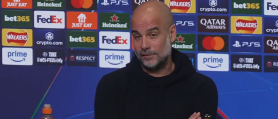 Guardiola asegura que no hay favoritos para los encuentros de champions contra el Madrid