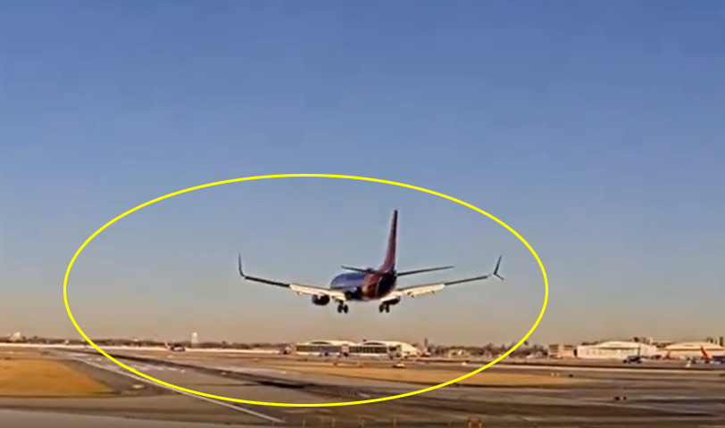 La destreza de un piloto evita el choque de dos aviones en Chicago