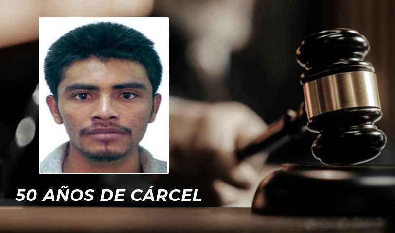 50 años de cárcel para sujeto que por celos, acabó con la vida de su excompañera