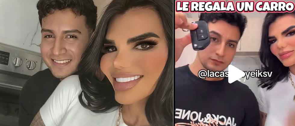 René Valdivieso le regala un iPhone y un carro a su nuevo novio como muestra de amor