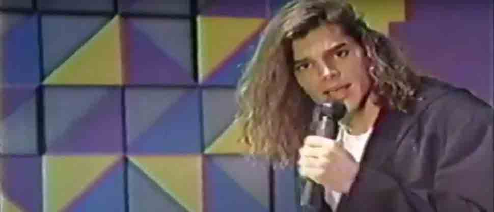Hace 34 años se presentó Ricky Martin en El Salvador