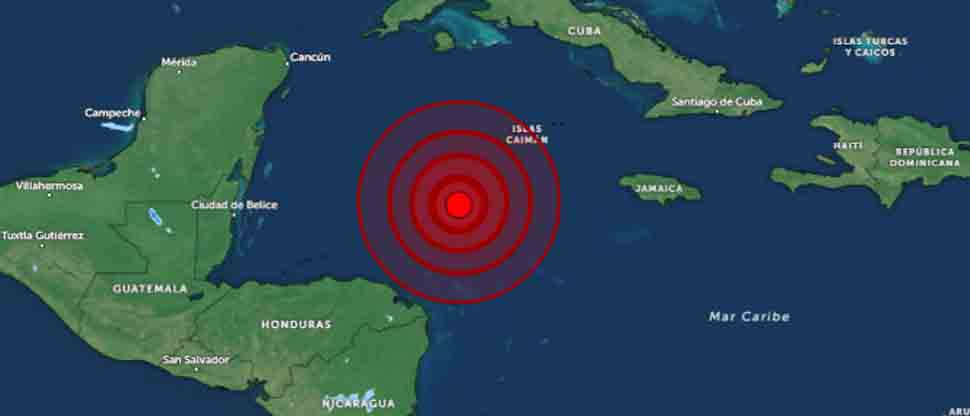 HONDURAS: reportan terremoto de 7.6 y se pronostica alerta de tsunami en el Caribe