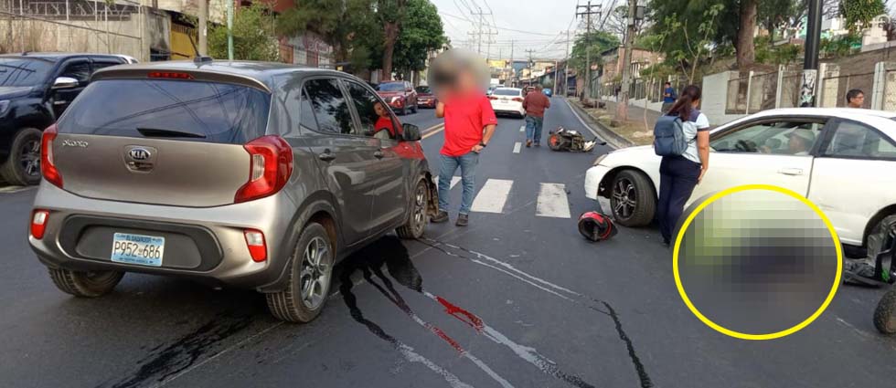 Al menos un lesionado tras fuerte siniestro en el bulevar Venezuela