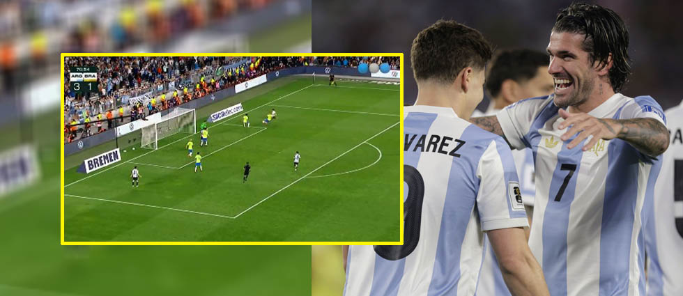 Argentina humilla a Brasil y le encaja 4 en el Monumental