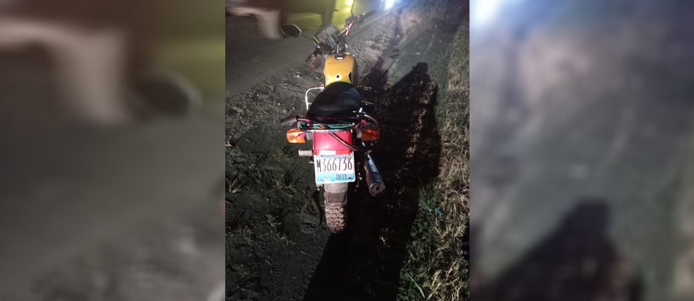 Opico: motociclistas resultan lesionados tras ser arrollados por un conductor que se fugó