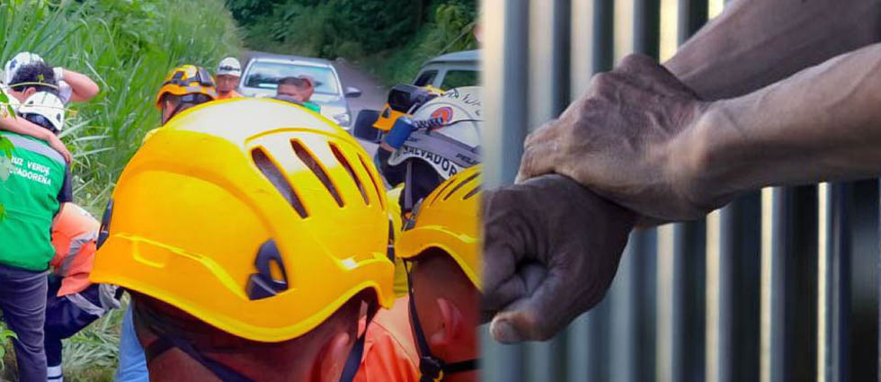 Imponen medidas a sujeto que lanzó a un barranco a una adulta mayor mientras departían en Ilopango