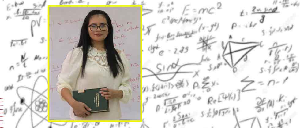 Joven salvadoreña hace historia al convertirse en la primera graduada del Doctorado en Matemática en el país