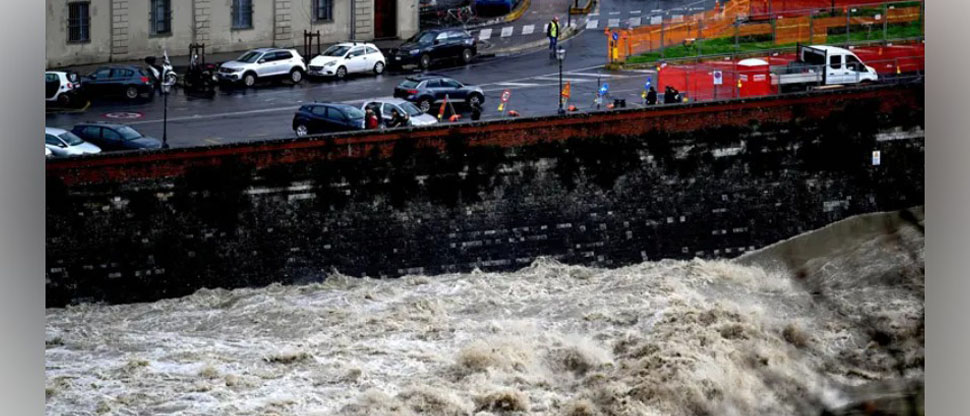 ITALIA: alerta roja por temor a inundaciones y desbordamiento de ríos