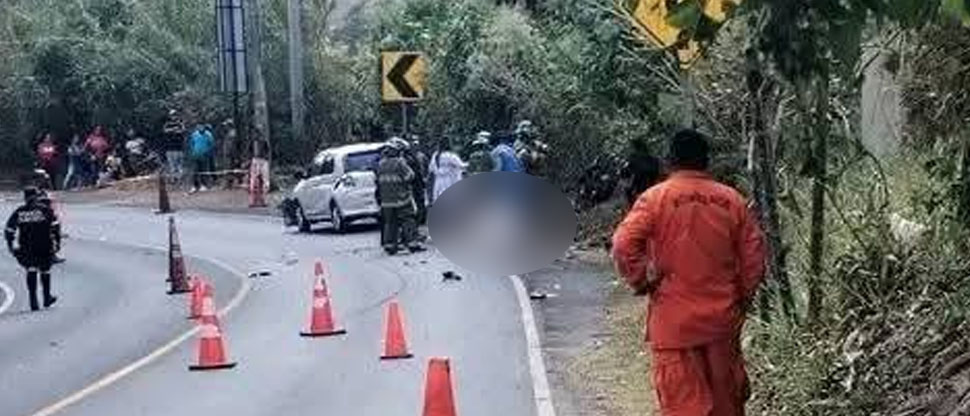 Ellos eran la pareja de guatemaltecos que falleció tras un fuerte choque en Ataco