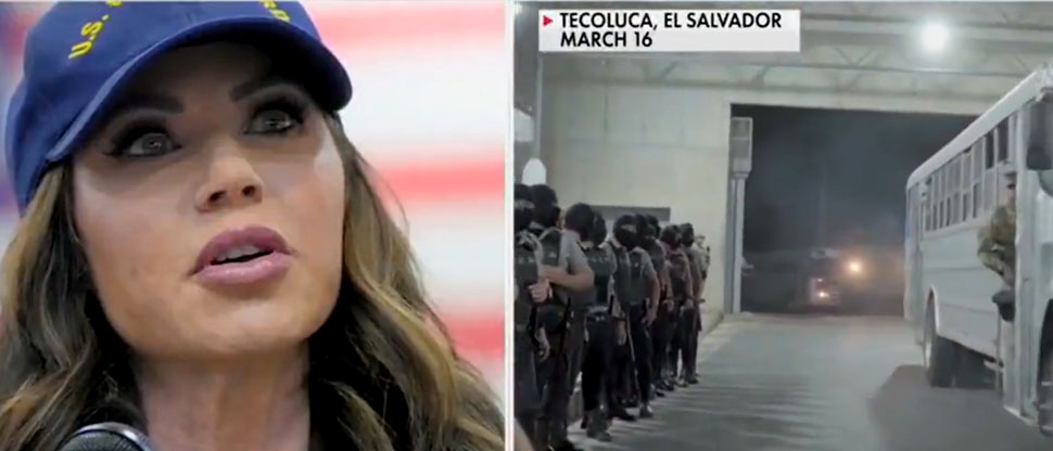 Secretaria de Seguridad de Estados Unidos ya vuela hacia El Salvador